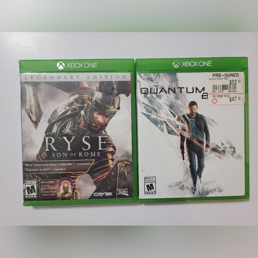 XBOX ONE games (2)